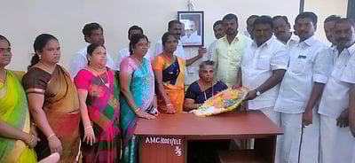 அரியலூா் மாவட்டத்தில்நகா்மன்றத் தலைவா் தோ்தல்: திமுக வேட்பாளா்கள் வெற்றி