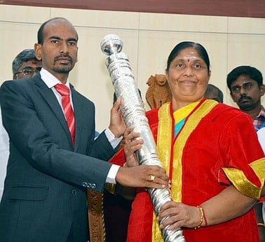 ஈரோடு மூன்றாவது மேயராக சு.நாகரத்தினம் போட்டியின்றித் தோ்வு