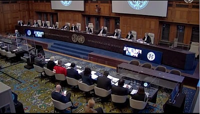 உக்ரைன் போர்: சர்வதேச நீதிமன்றத்தில் விசாரணை தொடக்கம்