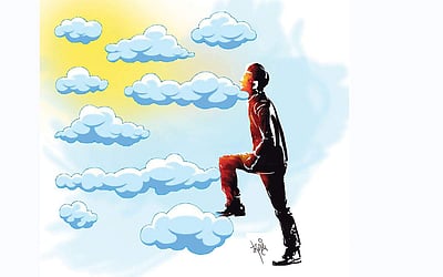 வானம் மேலே... வாழ்க்கை கீழே!