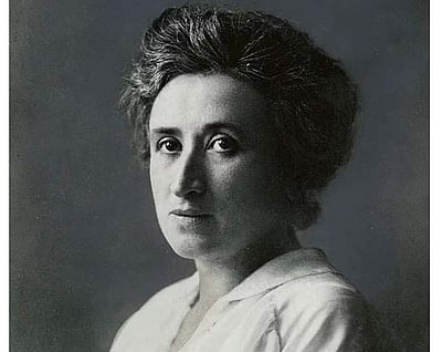 மனிதகுல இன்னல்களுக்கு எதிரான புரட்சியாளர் ரோசா லக்ஸம்பர்க்