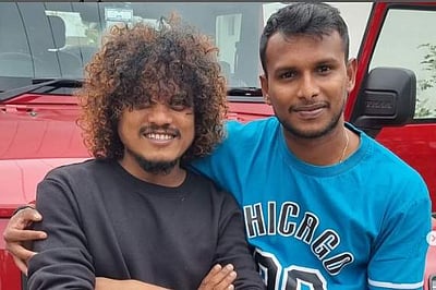 ''அவர் கூட இருந்தால் சோர்வே தெரியாது'' : விஜய் டிவி புகழுடன் கிரிக்கெட் வீரர் நடராஜன்