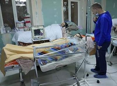 ரஷியப் படைகளின் தாக்குதல் தொடங்கியதில் இருந்து கீவில் 987 குழந்தைகள் பிறப்பு