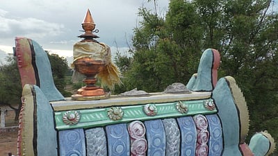 மணப்பாறை: கோயில் ஐம்பொன் கலசங்கள் திருட்டு