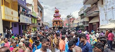 அம்பாசமுத்திரம், விக்கிரமசிங்கபுரம், ஆழ்வார்குறிச்சியில் பங்குனித் தேரோட்டம்