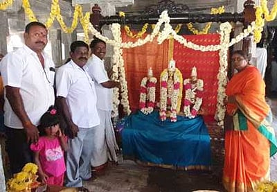 ஸ்ரீவெங்கட்ரமணா் கோயிலில் ஊஞ்சல் உற்சவம்