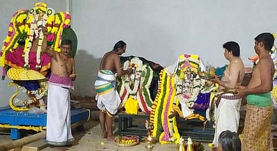 வலிவலம் கோயிலில் திருக்கல்யாணம்