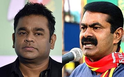 ''ஏ.ஆர்.ரஹ்மானுக்கு மத ரீதியாக நெருக்கடி கொடுத்தால்...'': பாஜகவுக்கு சீமான் எச்சரிக்கை