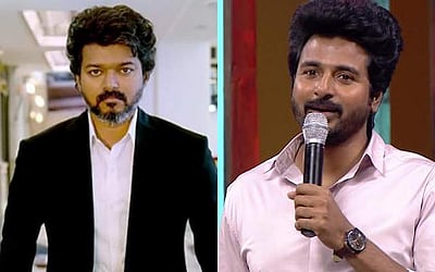 நடிகர் விஜய்யின் 'பீஸ்ட்' படத்துக்கு சிவகார்த்திகேயன் விமர்சனம்