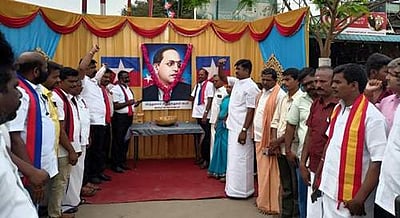 பெருமாநல்லூரில் அம்பேத்கர் பிறந்தநாள் விழா