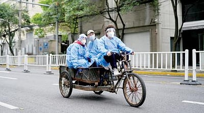 ஷாங்காயில் கரோனா மீண்டும் புதிய உச்சம்