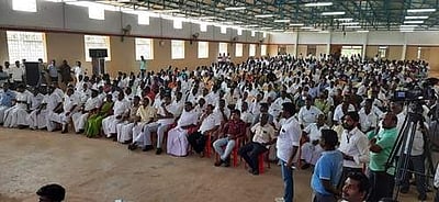 மன்னார்குடியில் விவசாயிகளுடன் தமிழக முதல்வர் காணொலி வாயிலாக கலந்துரையாடும் நிகழ்ச்சி