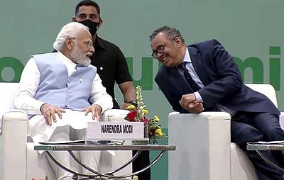 உலக சுகாதார நிறுவன தலைவருக்கு புதிய பெயர் சூட்டிய மோடி