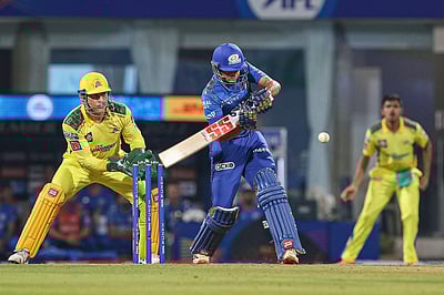 மும்பைக்கு எதிரான ஆட்டம்: சென்னை அணிக்கு 156 ரன்கள் இலக்கு