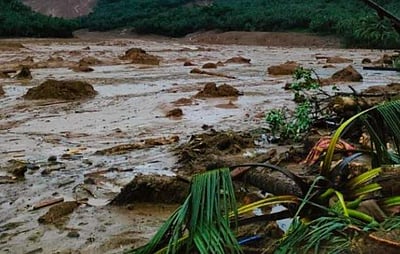 பிலிப்பின்ஸ் கனமழை: நிலச்சரிவு, வெள்ளப்பெருக்கால் 224 பேர் பலி