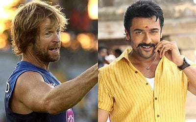 சூர்யா படத்தைக் காண விருப்பம் தெரிவித்த தென்னாப்பிரிக்க கிரிக்கெட் வீரர் - சூர்யா நெகிழ்ச்சி