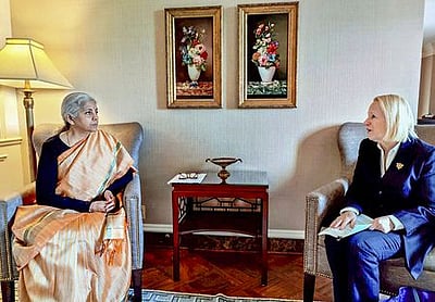 கரோனாவுக்கு பிந்தைய சூழல்நாடுகளுக்கு இடையே ஒருங்கிணைந்த நடவடிக்கை தேவை: மத்திய நிதியமைச்சா் நிா்மலா சீதாராமன்