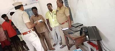 திருவள்ளூர் அருகே மின்வாரிய அலுவலகம் சூறை: மின்வாரிய பணியாளர் மீது தாக்குதல்