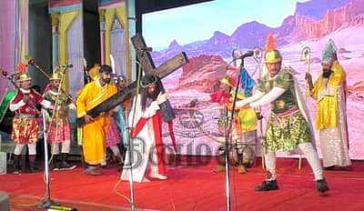 புனித தோமையார் திருவிழா: டிஜிட்டல் முறையில் இயேசுவின் பாடுகளின் பாஸ்கா