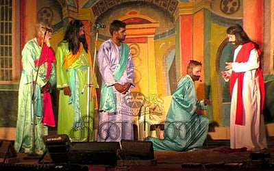 புனித தோமையார் திருவிழா: 2-வது நாள் இயேசுவின் உயிர்ப்பு பாஸ்கா