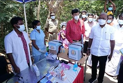 மே 8-ல் 1 லட்சம் கரோனா தடுப்பூசி முகாம்கள்: அமைச்சர் அமைச்சர் மா.சுப்பிரமணியன்