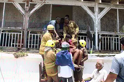 சென்னை ராஜீவ்காந்தி மருத்துவமனையில் தீ விபத்து