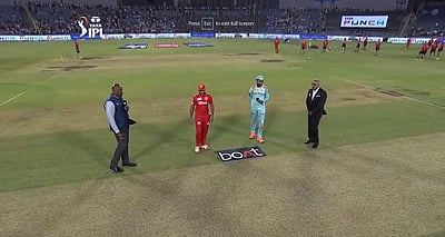 டாஸ் வென்ற பஞ்சாப் கிங்ஸ் பந்துவீச்சு தேர்வு