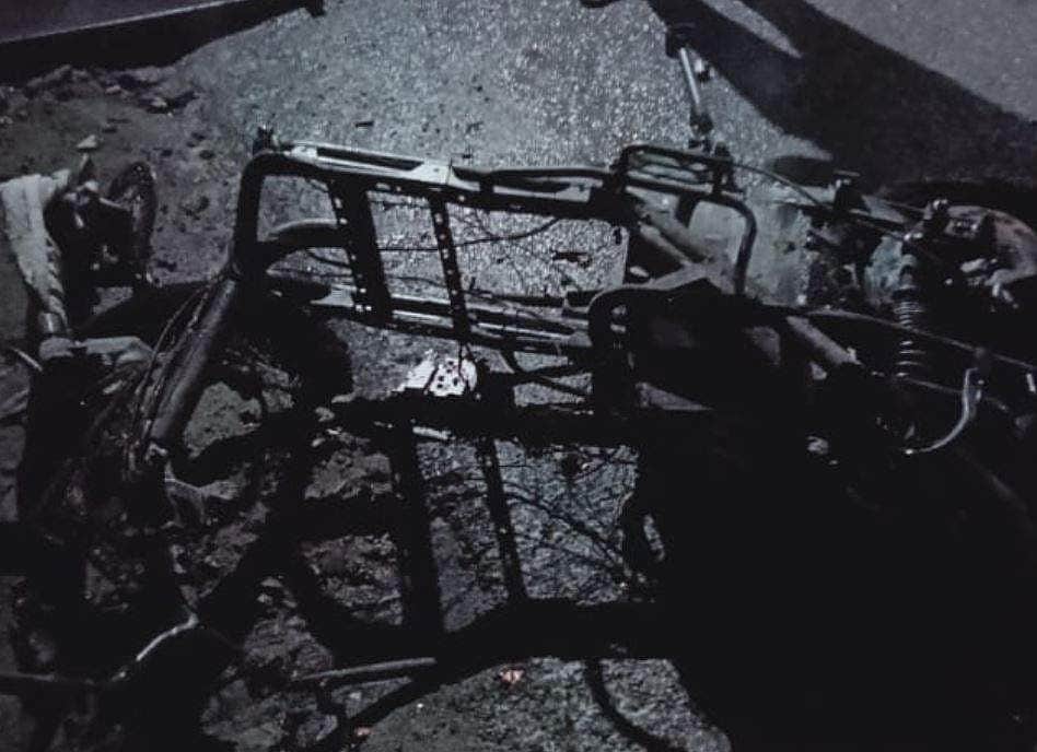 இன்றும் ஒரு மின்சார ஸ்கூட்டர் எரிந்தது