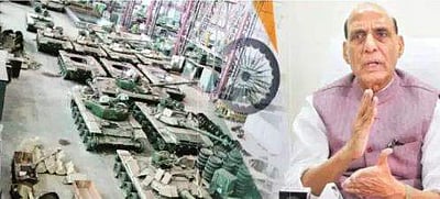 முதல் முறையாக லாபம் ஈட்டிய பாதுகாப்புத் துறை பெருநிறுவனங்கள்! ராஜ்நாத்சிங் பெருமிதம்