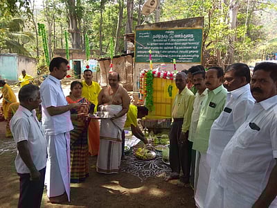 கண்ணகி கோயிலில் சித்திரை முழுநிலவு விழா கொடியேற்றம்