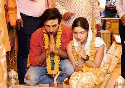 பஞ்சாபி முறையில் திருமணம் செய்துகொள்ளவிருக்கும் ரன்பீர் - ஆலியா ஜோடி