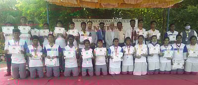 ஆரணி பள்ளியில் விளையாட்டு விழா