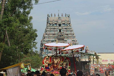 வடுவூரில் ஸ்ரீராமநவமித் திருவிழா துவங்கியது