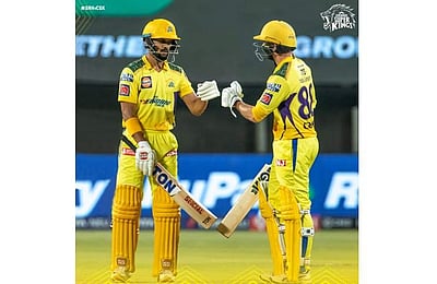 ஒரு ரன்னில் சதத்தை தவறவிட்ட ருதுராஜ்: சன்ரைசர்ஸ் அணிக்கு 203 ரன்கள் இலக்கு