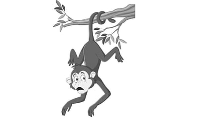 வனக்குரங்கும் மனக்குரங்கும்!