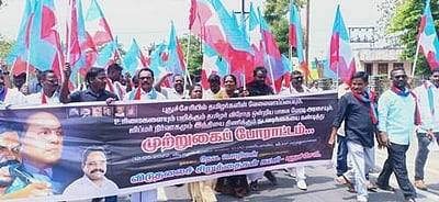 புதுச்சேரி ஜிப்மர் முற்றுகை: விசிகவினர் 100 பேர் கைது