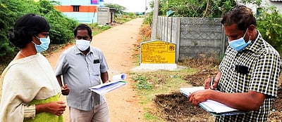 பெரம்பலூா் ஒன்றிய வளா்ச்சித் திட்டப் பணிகள் ஆய்வு