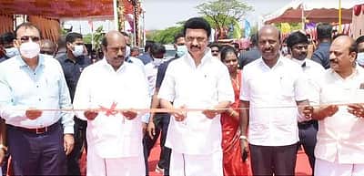 தாம்பரம் - வேளச்சேரி பாலத்தை திறந்துவைத்தார் மு.க. ஸ்டாலின்