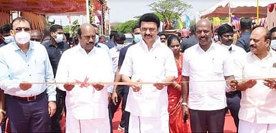 தாம்பரம் - வேளச்சேரி பாலத்தை திறந்துவைத்தார் மு.க. ஸ்டாலின்