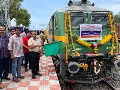 கோவை-தில்லி பார்சல் விரைவு  ரயில் சேவை துவக்கம்
