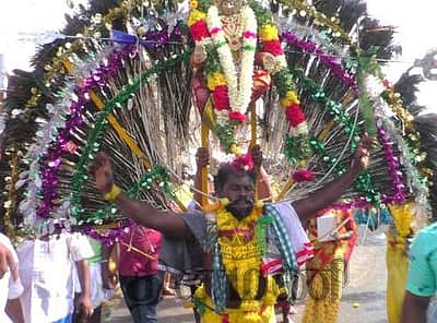 மணப்பாறை மாரியம்மன் கோயில் சித்திரை திருவிழா: பல்லாயிரக்கணக்கான பக்தர்கள் நேர்த்திக்கடன்