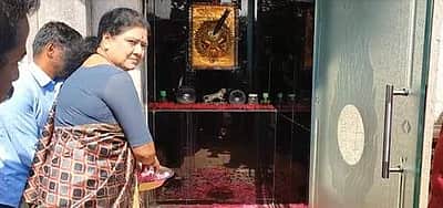 முள்ளி வாய்க்கால் நினைவு முற்றம்: தமிழ் ஈகையிருக்கு வி.கே.சசிகலா நினைவஞ்சலி