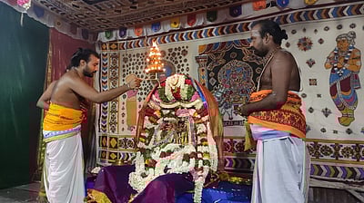 ஆச்சாள்புரம் கோயிலில் திருஞானசம்பந்தா் திருக்கல்யாணம் ஆயிரக்கணக்கான பக்தா்கள் பங்கேற்பு