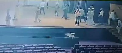 ஹைதராபாத்தில் கால் இடறி விழுந்து புலனாய்வு அதிகாரி பலி; பரவும் விடியோ