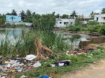 பொதக்குடியில் 5 குளங்களை தூா்வாரக் கோரி ஆட்சியரிடம் மனு