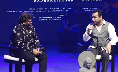 மேடையிலிருந்து மைக்கை தூக்கி எறிந்த பார்த்திபன்