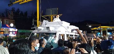 நீலகிரி வந்த முதல்வா் மு.க.ஸ்டாலினுக்கு உற்சாக வரவேற்பு