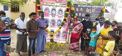 தூத்துக்குடி துப்பாக்கி சூடு: நினைவு அஞ்சலியில் வெளிமாவட்டத்தினர் கலந்துகொள்ள அனுமதி இல்லை