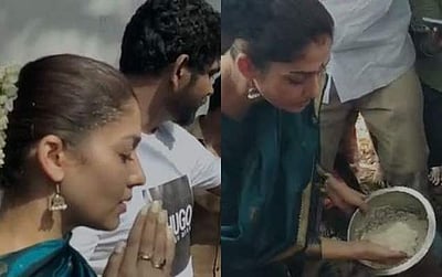 குலதெய்வ கோயிலில் விக்னேஷ் சிவன் - நயன்தாரா சாமி தரிசனம்