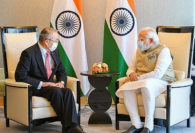 என்இசி தலைவருடன் பிரதமர் மோடி சந்திப்பு